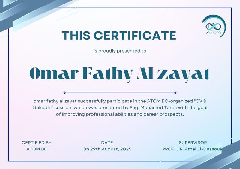Certificate 1